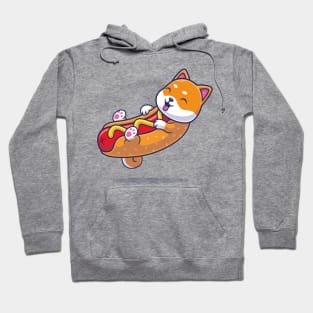 Cute Kawaii FoxHot Dog Hoodie